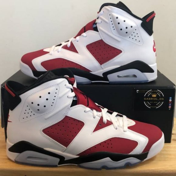 Air Jordan 6 Carmine 2021 sz 6/5-12/5 DEADSTOCK
